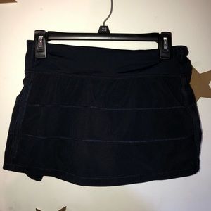 Navy blue lululemon skirt